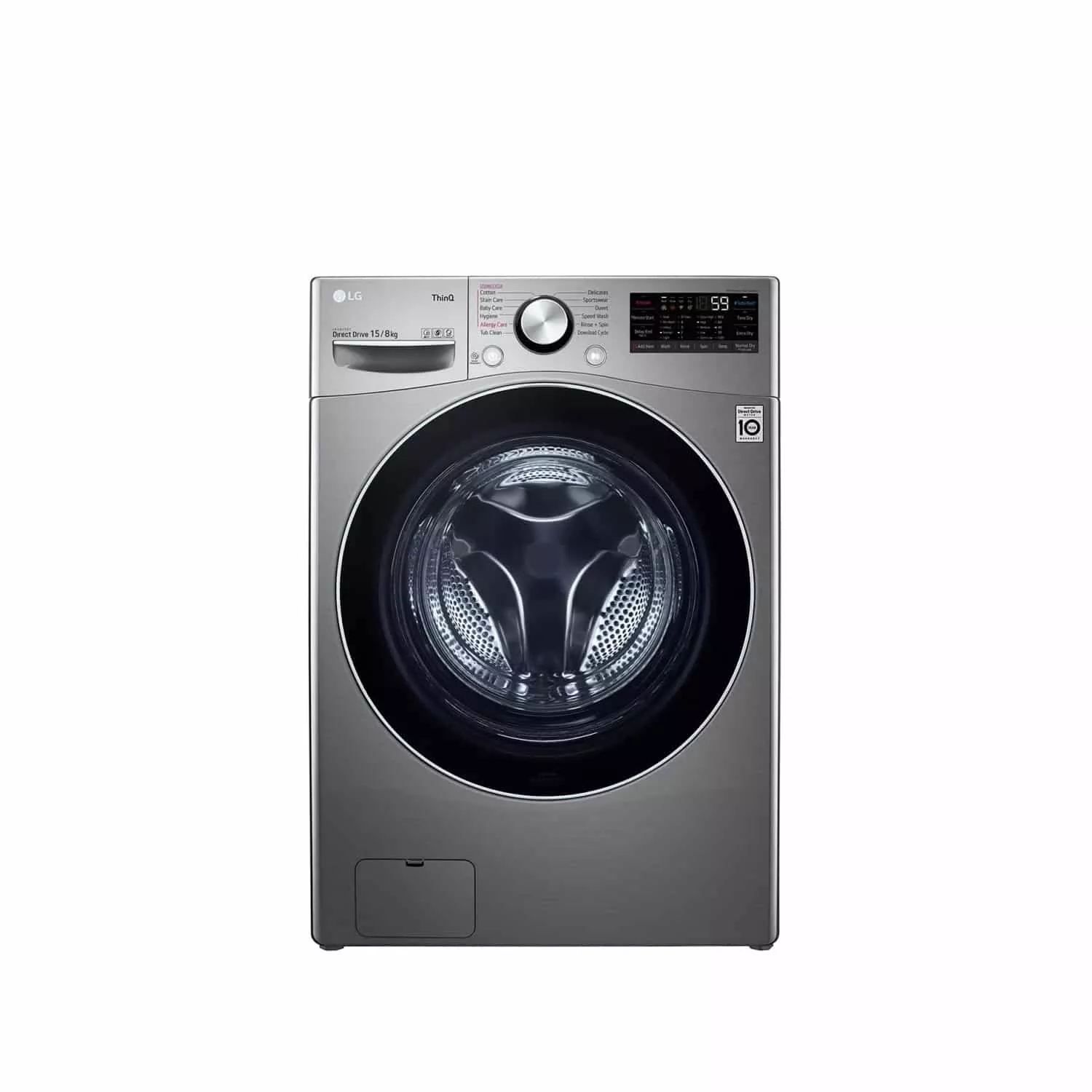 LG 15kg Fully Automatic Front Load Washing Machine with 8kg Built-in Dryer F0L9DGP2S